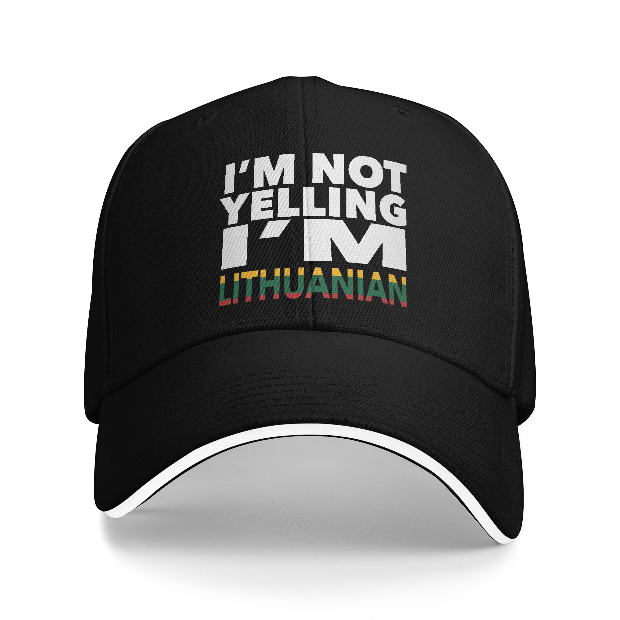 Outdoor Sport Hat Classic - Lituaniec, nie krzyczę, jestem lituankiem -