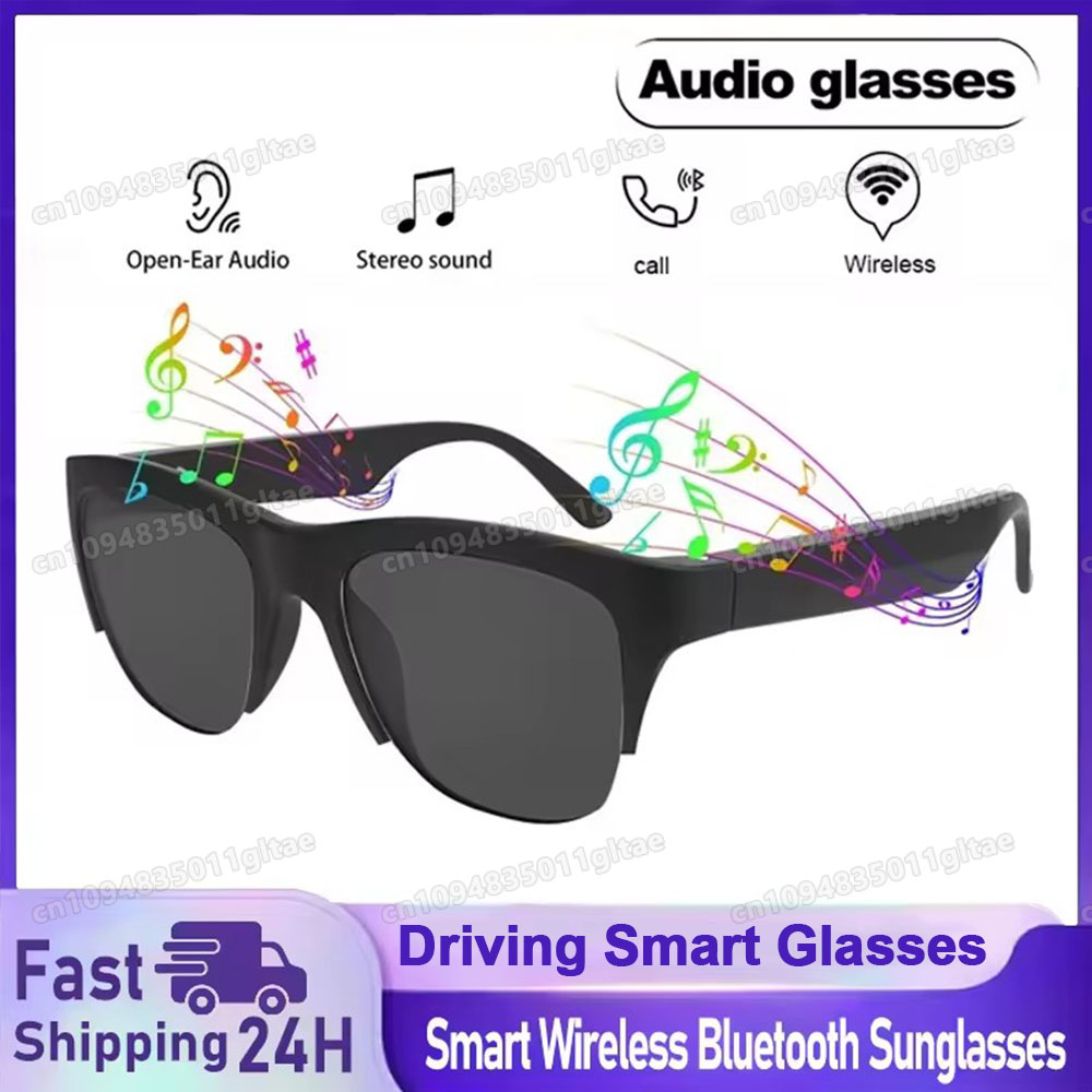 Outdoor Sport Glasses - Inteligentne okulary przeciwsłoneczne Bluetooth V5.3 z