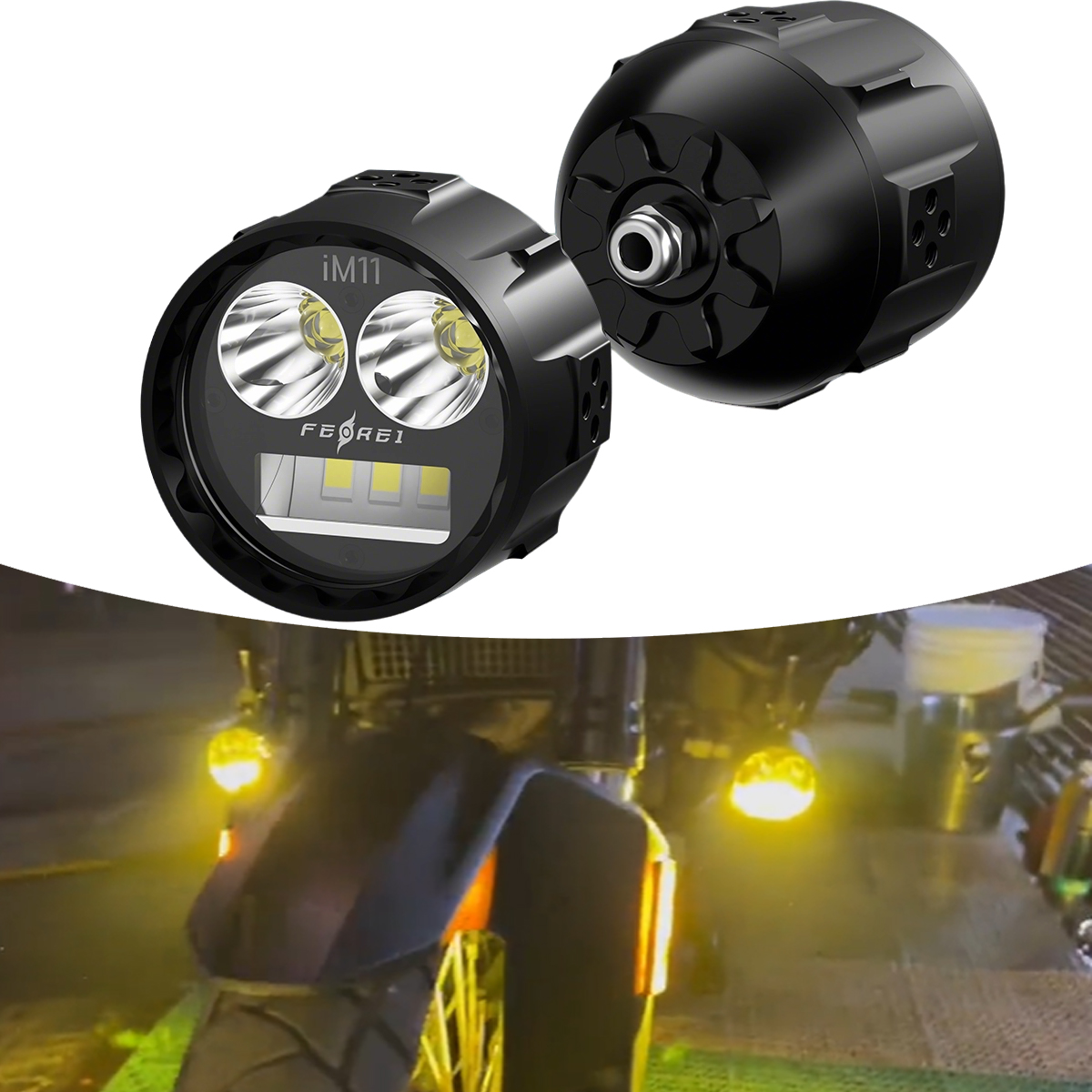 Outdoor Spotlight - Motocyklowa lampa pomocnicza LED światła mijania,