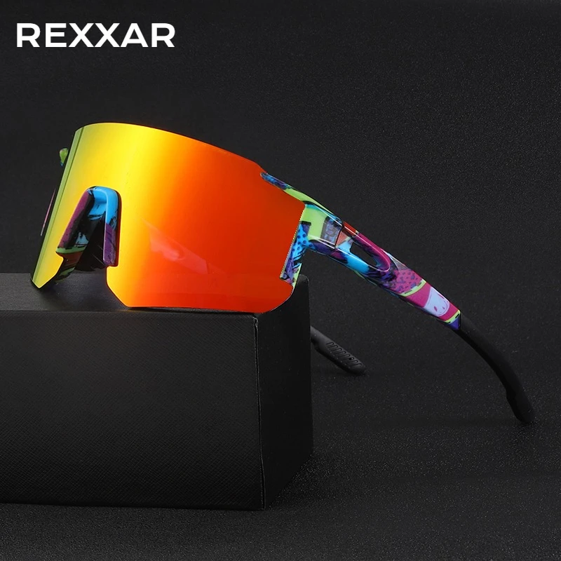 Outdoor Sport Glasses - Okulary rowerowe REXXAR, męskie okulary przeciwsłoneczne