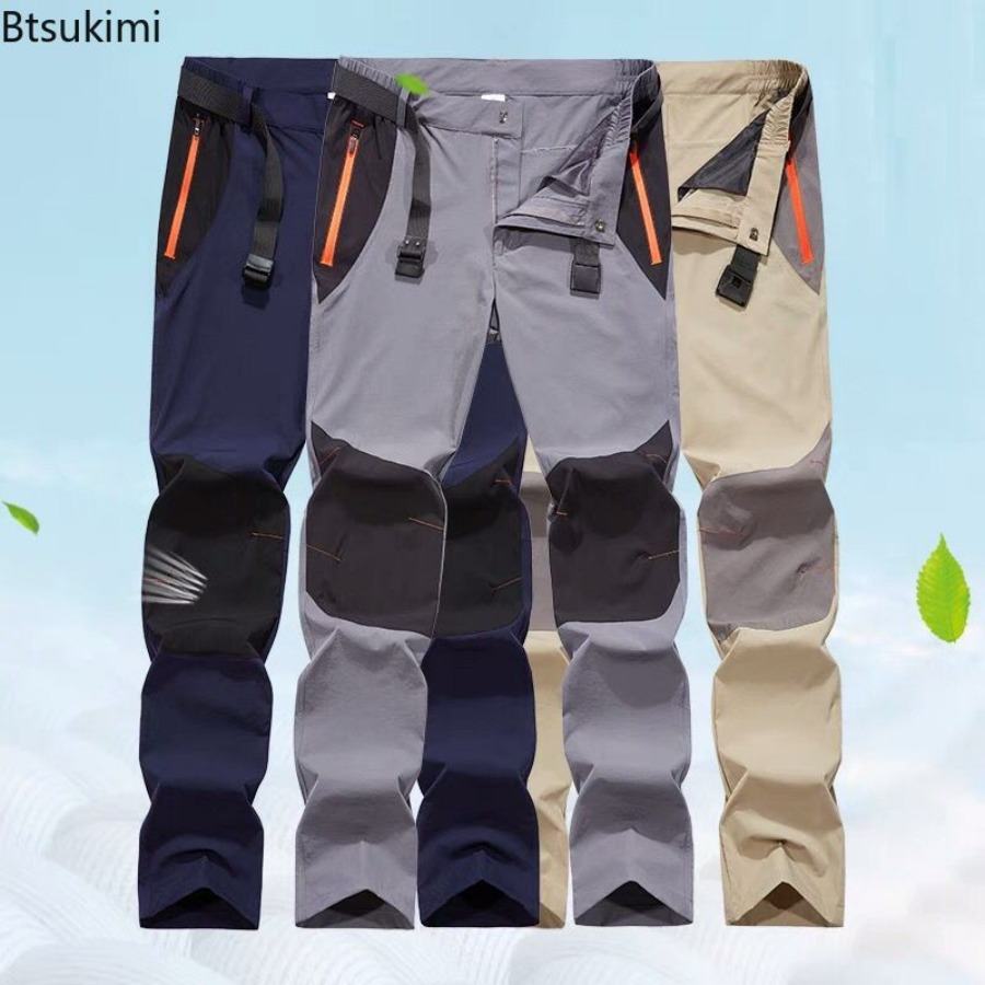 Outdoor Sport Waterproof Pants - Męskie sportowe wodoodporne spodnie cargo taktyczne