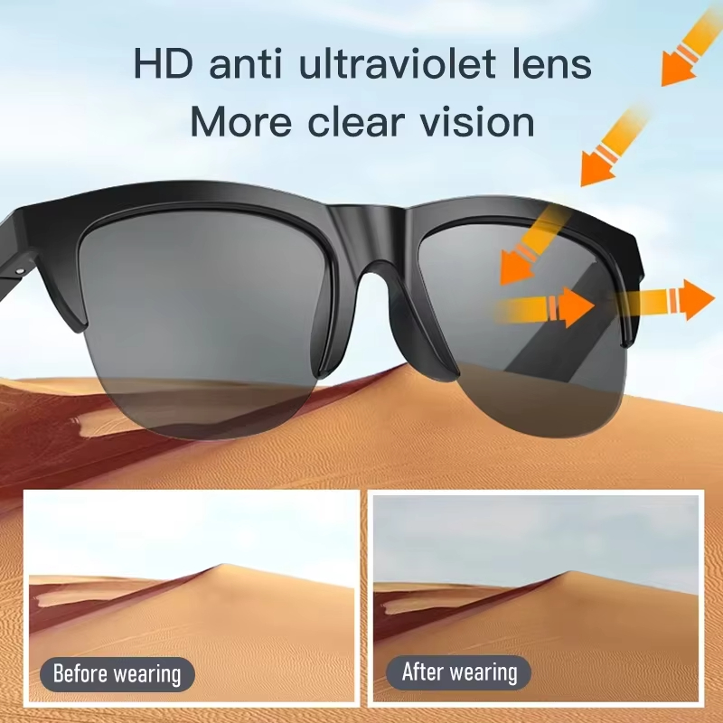 Outdoor Sport Glasses - Inteligentne okulary przeciwsłoneczne Okulary Bluetooth Call