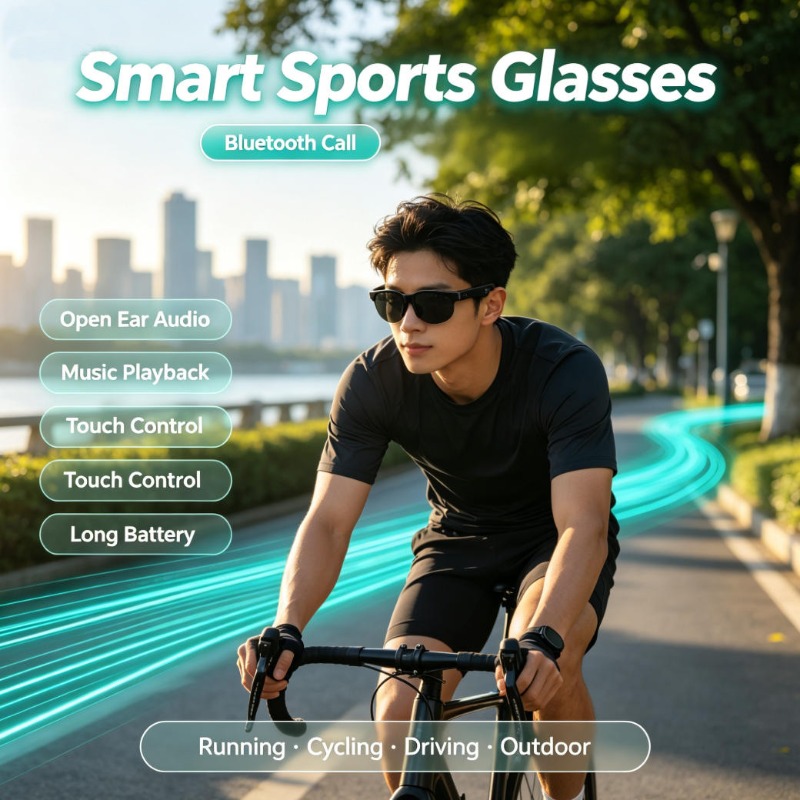 Outdoor Sport Glasses - Inteligentne okulary sportowe z otwartym systemem