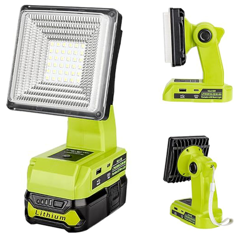Outdoor Spotlight - Do akumulatora litowo-jonowego Ryobi 18 V