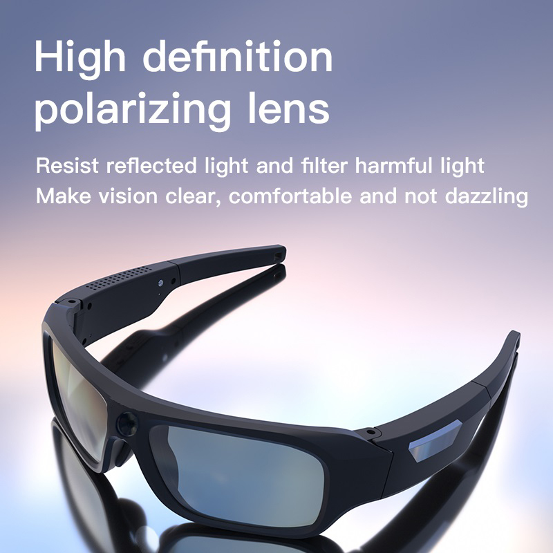 Okulary Smart Glasses 4K HD z  – Outdoor Sport Glasses recenzja i cena