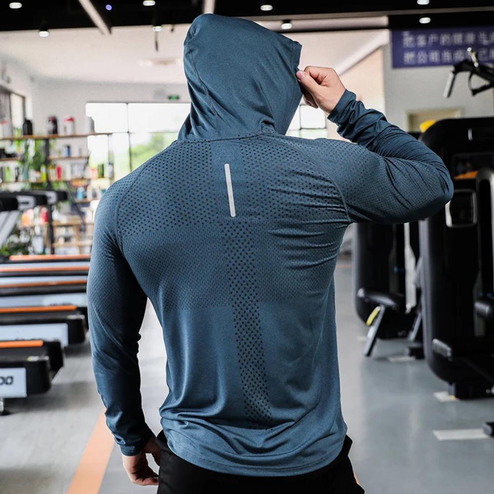 Męskie dresy fitness bieganie  – Outdoor Sport Hoodie recenzja i cena