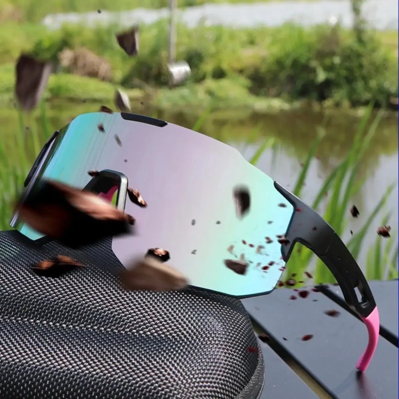 Okulary rowerowe kwadratowe z  – Outdoor Sport Glasses recenzja i cena
