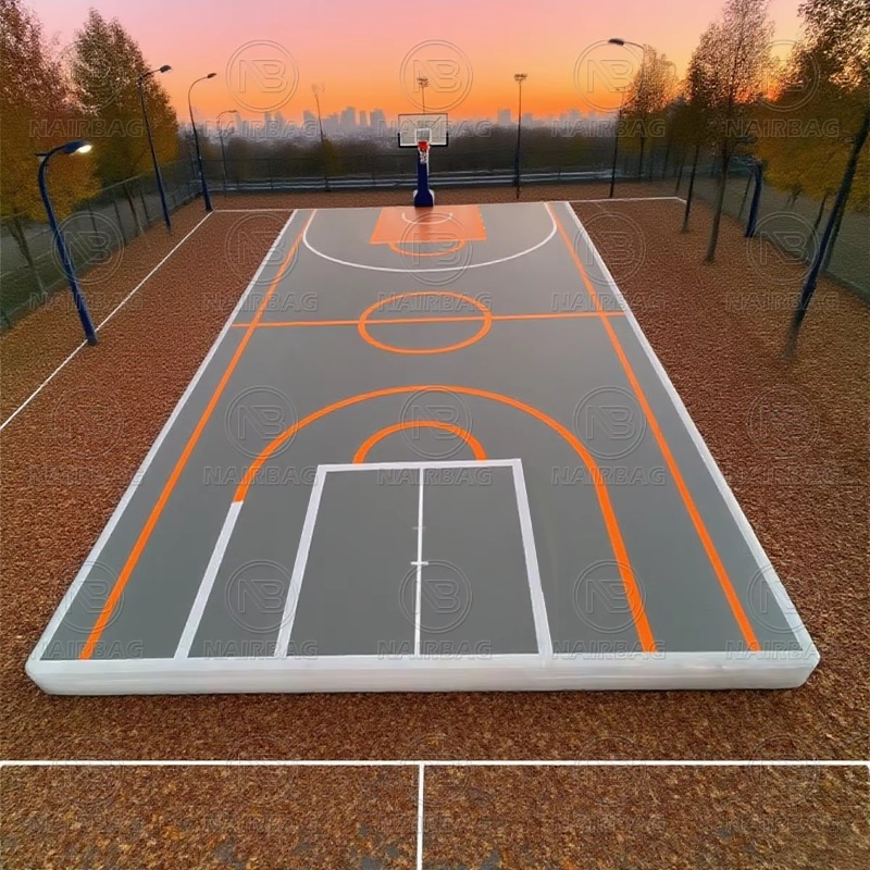 Mata powietrzna Air Court Infl – Outdoor Sport Court Flooring recenzja i cena