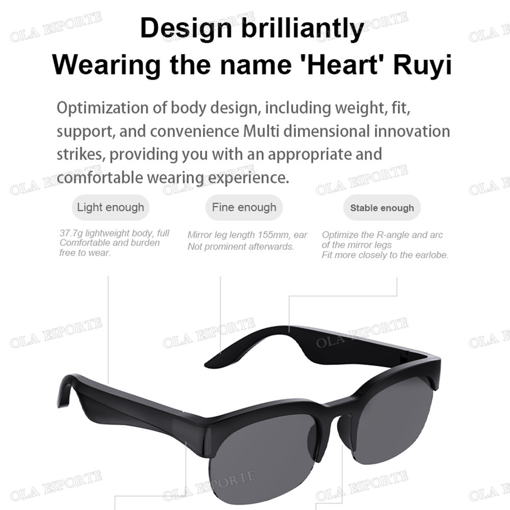 Inteligentne okulary przeciwsł – Outdoor Sport Glasses recenzja i cena