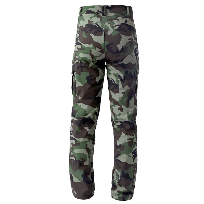 Camo Hunting Shark Skin Softsh – Outdoor Sport Waterproof Pants recenzja i cena