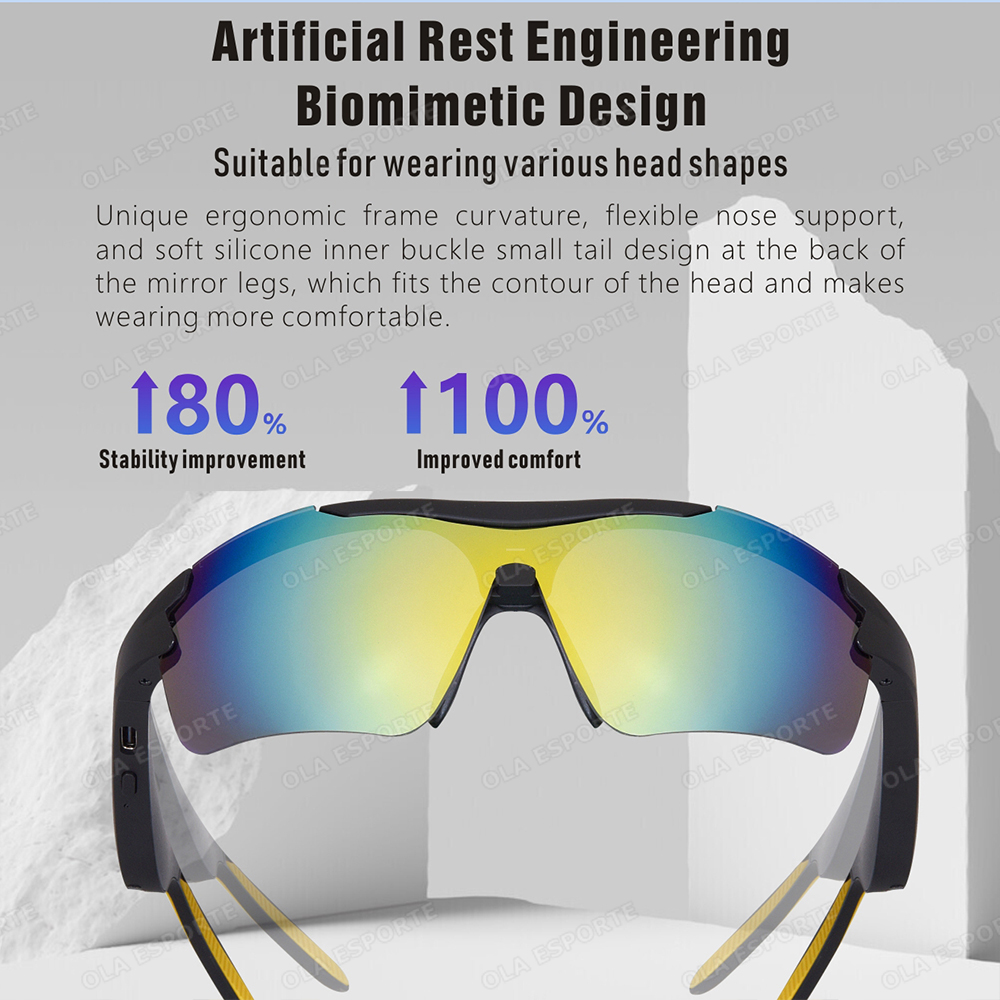 Nowe okulary AI męskie, polary – Outdoor Sport Glasses recenzja i cena
