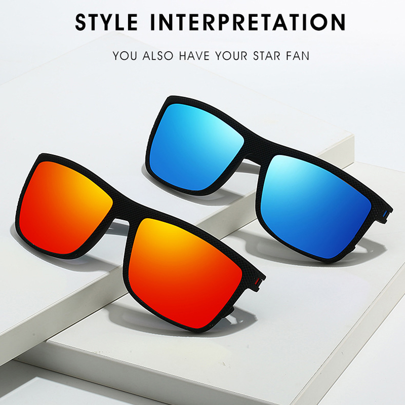 Kwadratowe okulary przeciwsłon – Outdoor Sport Glasses recenzja i cena