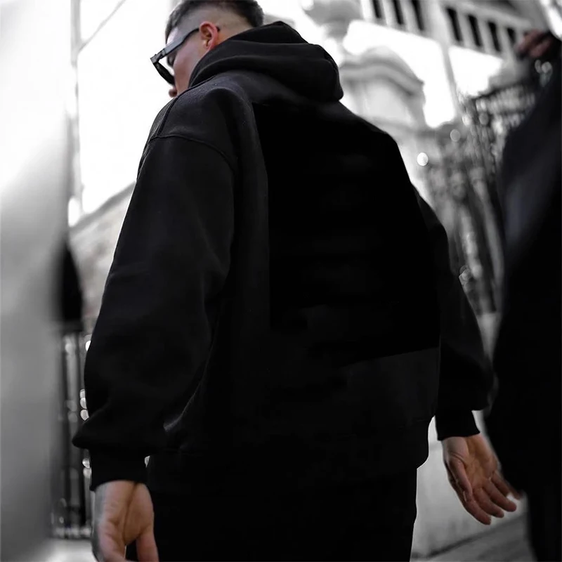 Męska bluza z kapturem z nadru – Outdoor Sport Hoodie recenzja i cena