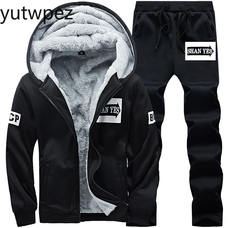Plus Velvet Zimowy Zestaw Męsk – Outdoor Sport Hoodie recenzja i cena