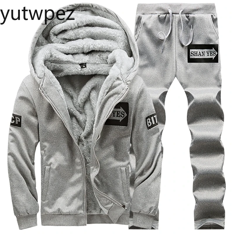 Plus Velvet Zimowy Zestaw Męsk – Outdoor Sport Hoodie recenzja i cena
