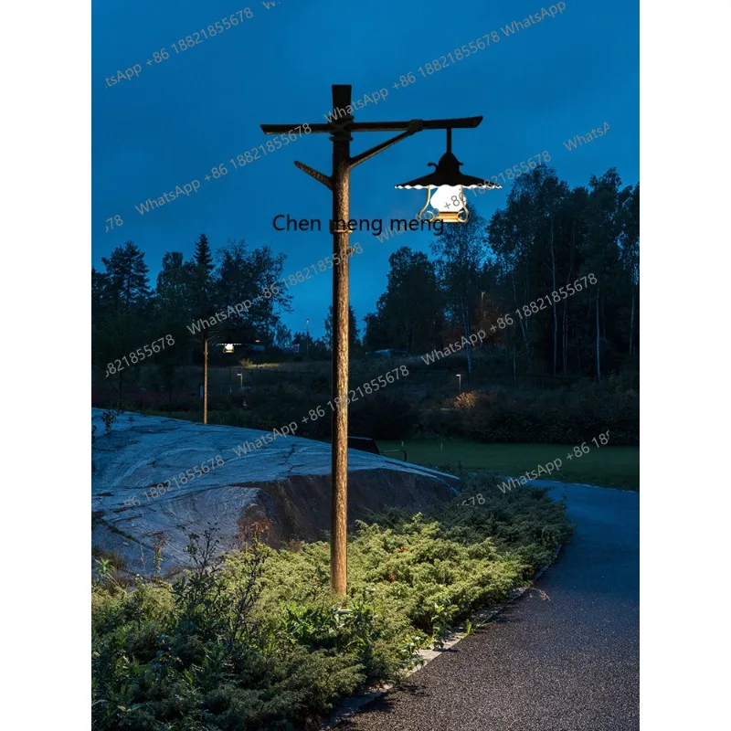 Solarna lampa retro do parku,  – Outdoor Spotlight recenzja i cena