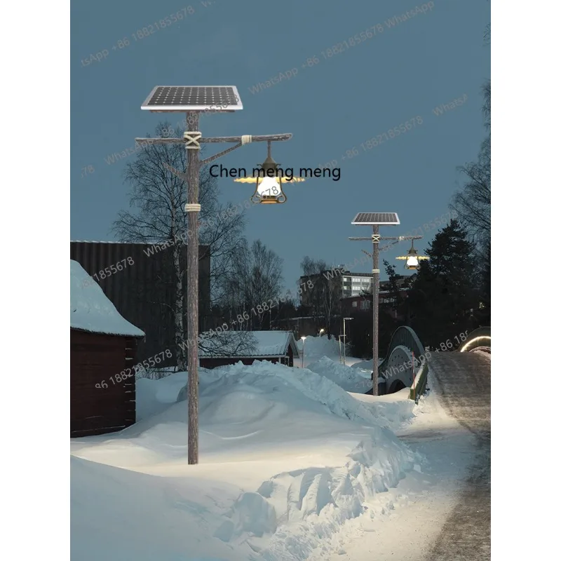 Solarna lampa retro do parku,  – Outdoor Spotlight recenzja i cena