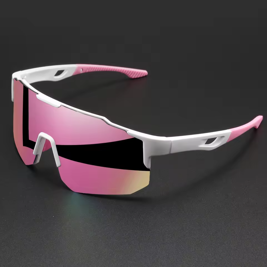Duże, kolorowe okulary sportow – Outdoor Sport Glasses recenzja i cena