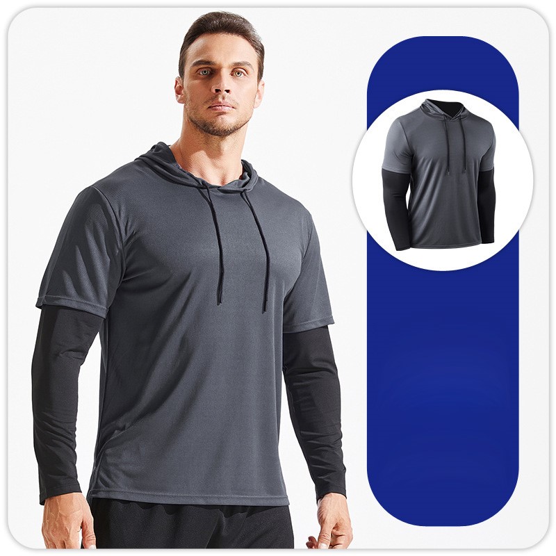 Męska koszulka sportowa do bie – Outdoor Sport Hoodie recenzja i cena